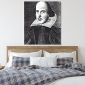 Portrait von William Shakespeare Leinwanddruck (Insitu (Schlafzimmer))