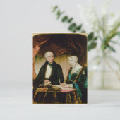 Portrait von William und Mary Wordsworth, 1839 Postkarte (Stehend Vorderseite)