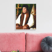 Portrait von William Warham Leinwanddruck (Insitu (Wohnzimmer))