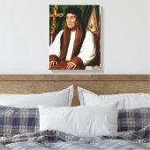 Portrait von William Warham Leinwanddruck (Insitu (Schlafzimmer))