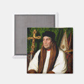 Portrait von William Warham Magnet (Vorderseite/Rückseite)