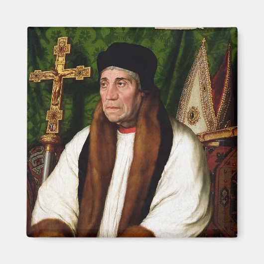 Portrait von William Warham Magnet (Vorne)