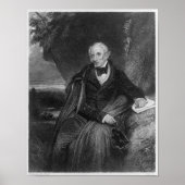 Portrait von William Wordsworth Poster (Vorne)