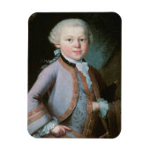 Portrait von Wolfgang Amadeus Mozart Magnet (Vertikal)