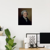 Portrait von Wolfgang Amadeus Mozart Poster (Heimbüro)