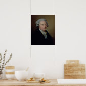 Portrait von Wolfgang Amadeus Mozart Poster (Küche)