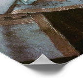 Portrait von Wolfgang Amadeus Mozart Poster (Ecke)