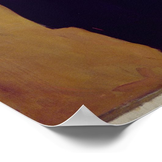 Portrait von Zar Alexander III, 1900 Poster (Ecke)