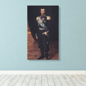 Portrait von Zar Nicholas II (von Albert Edelfelt) Leinwanddruck (Insitu (Holzboden))