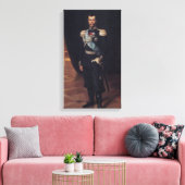 Portrait von Zar Nicholas II (von Albert Edelfelt) Leinwanddruck (Insitu (Wohnzimmer))