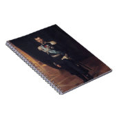 Portrait von Zar Nicholas II (von Albert Edelfelt) Notizblock (Rechte Seite)