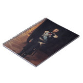 Portrait von Zar Nicholas II (von Albert Edelfelt) Notizblock (Linke Seite)
