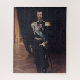 Portrait von Zar Nicholas II (von Albert Edelfelt) Puzzle