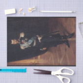 Portrait von Zar Nicholas II (von Albert Edelfelt) Seidenpapier (Handwerk)