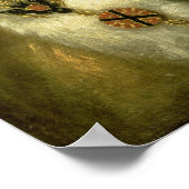 Portrait von Zar Peter I. vom Großen 1772 Poster (Ecke)