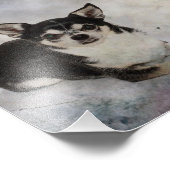 Portrait von zwei Chihuahuahuas Fotodruck (Ecke)