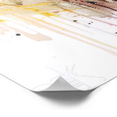 Portrait Warrior-Malerei eines Amerikanischen Urei Poster (Ecke)