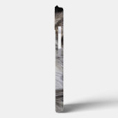 Portrait "White Arctic Wolf Face Wildlife" Case-Mate iPhone Hülle (Rückseite / Links)