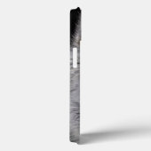 Portrait "White Arctic Wolf Face Wildlife" Case-Mate iPhone Hülle (Rückseite / Rechts)