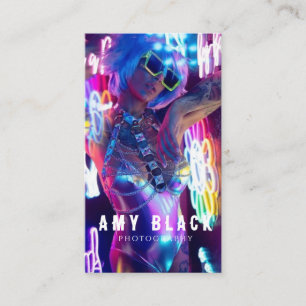 Portrait Woman Girl Fotografy Business Card Visitenkarte