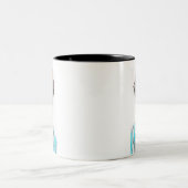 Portrait Zweifarbige Tasse (Mittel)