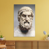 Portraitbüste Leinwanddruck (Insitu (Wohnzimmer))