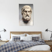 Portraitbüste Leinwanddruck (Insitu (Schlafzimmer))
