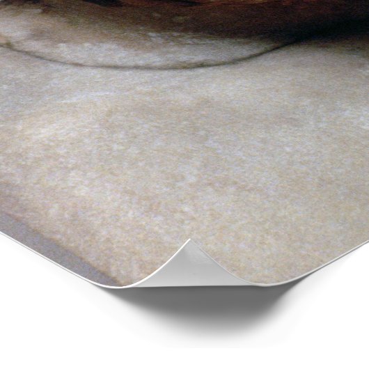 Portraitbüste Poster (Ecke)