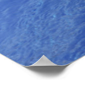 Portraitdolphin mit einem Ball im Mund Poster (Ecke)