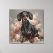 Portraits der Blume Hunde 2 Leinwanddruck (Vorderseite)