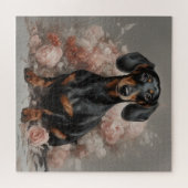 Portraits der Blume Hunde 2 Puzzle (Horizontal)