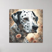 Portraits der Blume Hunde 3 Leinwanddruck (Vorderseite)