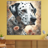 Portraits der Blume Hunde 3 Leinwanddruck (Insitu (Wohnzimmer))