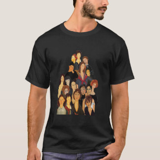 Portraits der Familie Modigliani Classic T-Shirt