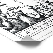 Portraits der Jesuiten und Priester Poster (Ecke)