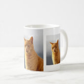 Portraits der Katze Merlin Kaffeetasse (VorderseiteRechts)