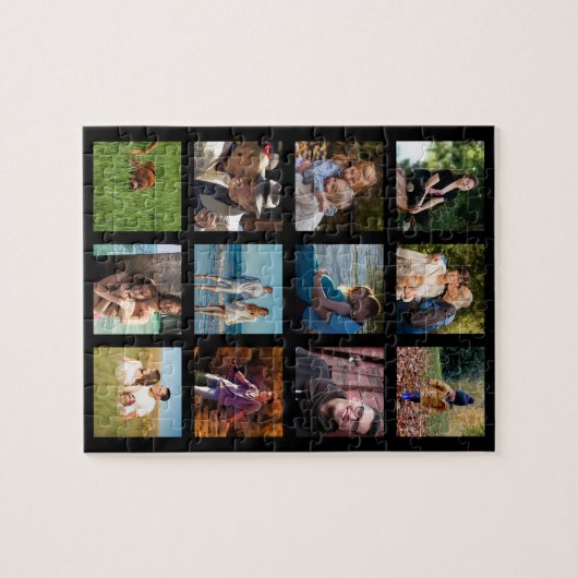 Portraits für Familienfotos Puzzle (Horizontal)