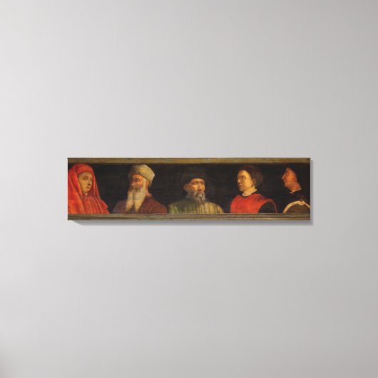 Portraits Leinwanddruck (Vorderseite)