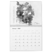 Portraits of Classical Composers, 2026 Kalender (Jan 2027)