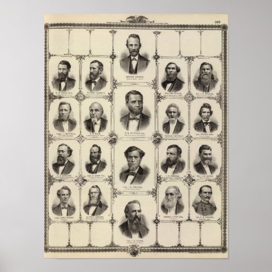Portraits von Addison Daniels, RD Stephens Poster (Vorne)