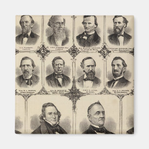 Portraits von Citizens of Scott Landkreis Magnet
