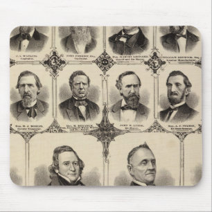Portraits von Citizens of Scott Landkreis Mousepad