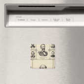 Portraits von Robert Hunter, Aaron G Cloud Magnet (In Situ (Geschirrspüler))