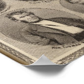 Portraits von Saml Hanna, Peter Heller Poster (Ecke)