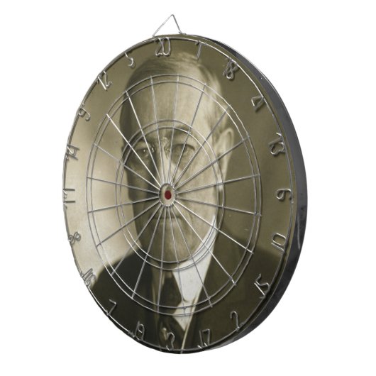 Porträt 1919 Präsidenten-Woodrow Wilson Dartscheibe (Vorderseite rechts)