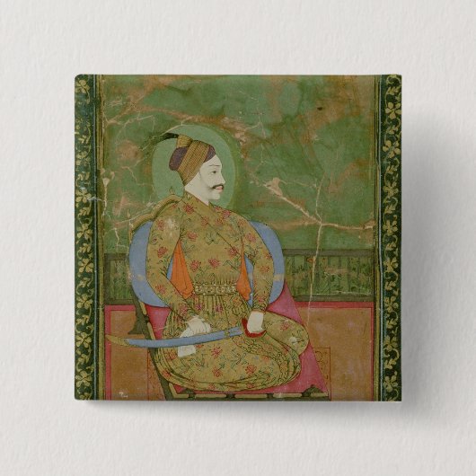 Porträt 58.20/25A von Sultan Abdullah Qutb Shah Se Button (Vorderseite)