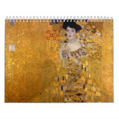 Porträt Adele Bloch-Bauers durch Gustav Klimt 1907 Kalender (Titelbild)