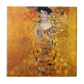 Porträt Adele Bloch-Bauers durch Gustav Klimt Fliese (Vorderseite)