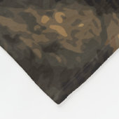 Porträt Airedales Terrier Fleecedecke (Ecke)