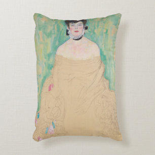 Porträt Amalie Zuckerkandl von Gustav Klimt Dekokissen